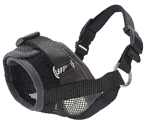 Nobby 52052-42 Maulkorb verstellbar grau L: Maul 18-25 cm