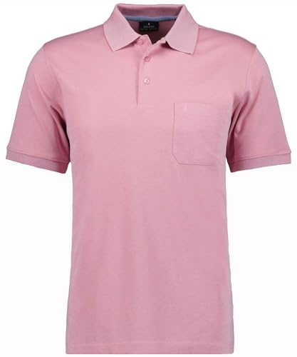 RAGMAN Herren Softknit-Polo Uni, mit Brusttasche