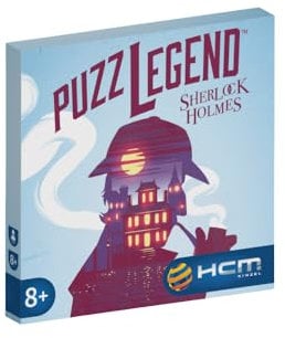 HCM Kinzel – Puzzlegend Kartenspiel Sherlock Holmes – Entdecke den berühmten Detektiv durch Rätsel neu – Strategiespiel für Detektive ab 12 Jahren – 55217