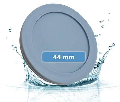 LICHTBLAU Klarspülkammerdichtung 44mm aus Gummi für Dosiereinheit I passend für Miele Geschirrspüler 6082322 06082322 I Ersatzteil für Geschirrspülmaschine