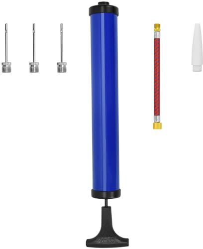 Furypiont Portable Hand Air Ball Pump Inflator Kit with Needle, Nozzle,Great Air Pump for Exercise Sport Balls - Football & Soccer, Basketball, Volleyball Pump, Swim Inflatables