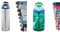 Contigo Ashland Chill Autospout Water Bottle with Flip Straw, Stainless Steel Thermal Drinking & Kids Water Bottle Gizmo Flip Jungle Green Dino Autospout with Straw, BPA Drinks Bottle