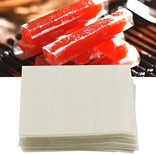 500 Stück Premium essbare Reiswaffelblätter - Ideal für Nougat, Karamell & Taffy Verpackung | Essbares Reispapier für Kuchen & Backoblaten | Magd Papier, Nougatpapier & Bonbon