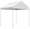 Xichuzi Pavillon mit Dach Weiß 2,28x2,23x2,69 m Polyethylen, Gartenpavillon, Faltpavillon, Pergola, Partyzelt, Standmarkise, Sonnenzelt, Garten Pavillion, Grillpavillon 362635