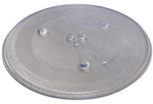 Original Microwave Oven Turntable Glass Plate 340mm for Panasonic Z06015Q00AP Compatible with NNGD559WWPG NN-GD559WWPG NNGD560MBPQ NN-GD560MBPQ