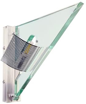 Gaga Lamp Design Dreieck Glas Wandleuchte G9 4W 230V 3000k Warmweiß