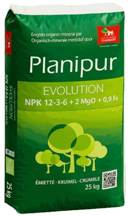 La Plaine Chassart-Engrais PLANIPUR EVOLUTION 12-3-6 +2 MgO + 0.9 Fe