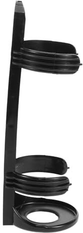 CIYODO Supporto Estintore da Parete in Plastica Nera, Portatile e Facile da Installare, per Auto e Camion, Porta Ombrelli per Auto