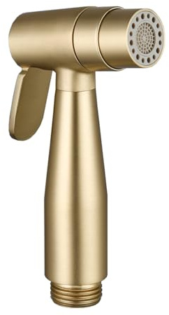TYMYW Hand Bidet Sprayer for Toilet, Gold Brass | Dual-Mode Water Outlet, Toilet Douche Spray Head, For Bathroom,Personal Clean