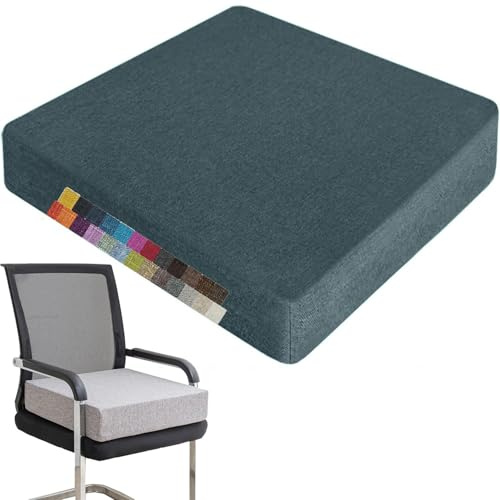 Holomaalahi aufstehhilfe Kissen senioren für Couch 40x40x10cm Sitzkissen für Indoor & Outdoor Nutzung – waschbar, mit Reißverschluss,rutschfestes Sitzkissen für Gartenstuhl
