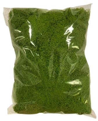 Grünes Kunstmoos, 300 g, künstliche Pflanzen, realistische Dekoration, Dekoration für Moos, ideal für Terrarium, Blumentopf, Sukkulenten, Hauswand, Weihnachten, Hochzeit, Urlaub
