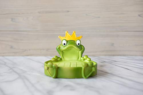 Borders Unlimited Seifenschale Frosch Princess Camryn, Mehrfarbig