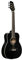 Stagg Dreadnought Akustikgitarre, 1/2 Größe, Schwarz