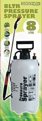 FK's Garden 8 LITRE GARDEN SPRAYER WEED KILLER CHEMICAL KNAPSACK PRESSURE SPRAY BOTTLE