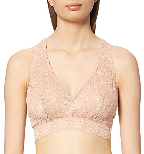 Cosabella Women's NSN Curvy Racie Rcrbk Bralette Bra, Sette, X-Large