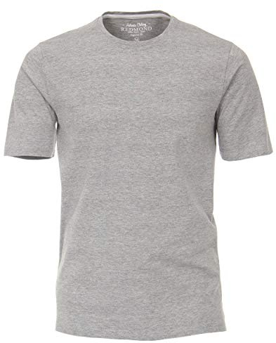 Redmond T-Shirt Uni 70 grau 5XL