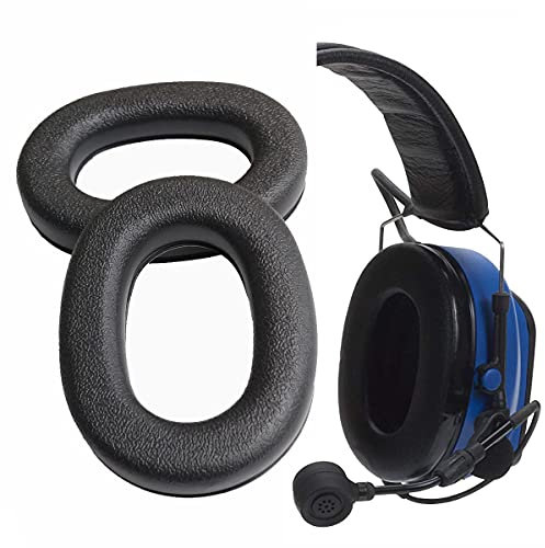 V-MOTA Ohrpolster kompatibel mit 3M WorkTunes Peltor Lite-Com Pro II MT7H7F4010-NA-50, SWAT-TAC 88063 Schallschutz-Kopfhörer, Währung Ersatzkissen Reparaturteile TPU