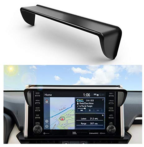 BIXUAN kompatibel mit Toyota C-HR ZYX10 NGX50 2016-2022 2023 2024 RAV4 50 2019-2024 Yaris Corolla E210 Navigator Sonnenschutz Bildschirmabdeckung Blendschutz Sonnenblende Zubehör Navigationsgerät