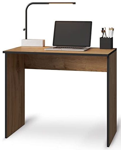 Mesa de ordenador de madera para la oficina - Moderna, minimalista y elegante - Mesa de ordenador