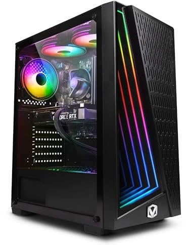Vibox II-21 Gaming PC • Intel Core i5 10400F 4.3GHz • Nvidia RTX 3050 6GB • 16GB RAM • 1TB NVMe SSD • Windows 11 • WiFi