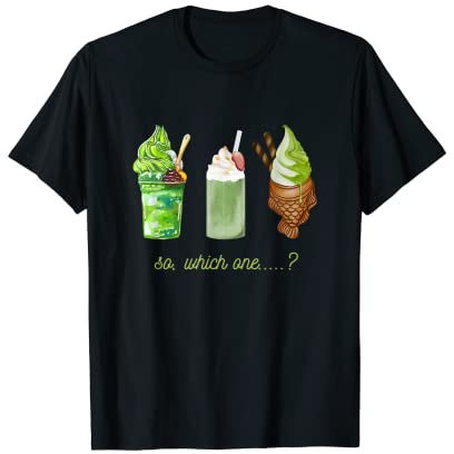 Helado en un vaso en forma de pez Camiseta