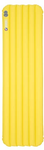 BIG AGNES Divide Insulated | leichte, kompakte 3-Jahreszeiten-Luftkammer-Isomatte | breit lang | Warm Olive