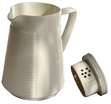 Yardwe Bouilloire À Eau Élégante Avec Couvercle En Céramique De Capacité De 550 Ml Pour Carafe À Jus Délicate Et Résistante Au Froid