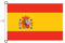 Stormflag Bandera España grande para Exterior 5x7.5FT Spain Flag 150x225cm poliéster 115 g/m2, poliéster 115 g/m2 Hebillas para oídos