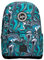 hype Unisex Blauer Marmor Rucksack, Multi, Einheitsgröße