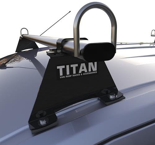 TITAN WorkReady Van Roof Rack 2 Bars - Compatible Fittings to fit a Peugeot Bipper