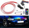 DREAMIZER Auto tagfahrlicht, 12V 150cm Bunt Auto Motorhaube Ambientebeleuchtung, 16 Millionen Farben Flexibler wasserdichter LED Tagfahrlicht für Autos, SUVs, LKWs (APP und Fernbedienung)