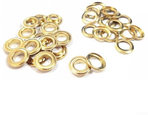 Professionelles Reparaturset für Zelte, Markisen, Bodenplanen, inkl. Ösen, Werkzeug (Gold)
