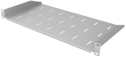 Stalflex Serveur Baie de Brassage ECO 19 Pouces 1U 250mm - Rack Serveur en Acier - Racks pour Ordinateur et Serveur - Baie Brassage Serveur Compatible avec Armoire Reseau et Baie Informatique