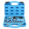 17PCS Diesel Injector Seat Cleaner Set, Professional Fuel Injector Seat Cutter Tool, Injector Seat Cleaning Kit for Residues Removal with Storage Case, 13PCS Various-Sized Cutters