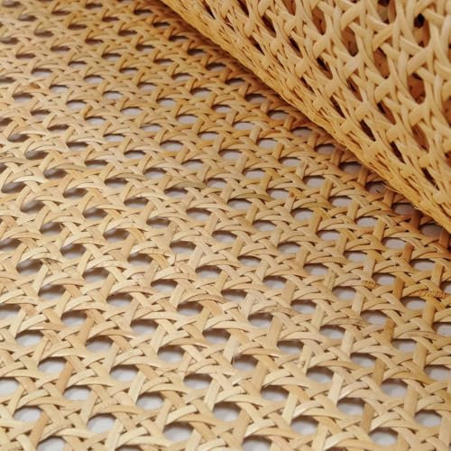 Wiener Geflecht Meterware, 70 x 200cm Große Größe Natürliches Rattan, Stuhl Geflecht, Gurtband für Möbel, Schrank, Kommode, Sessel