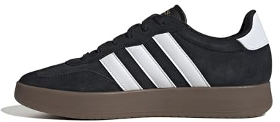 adidas Hombre BARREDA Shoes, Core Black/FTWR White/GUM5, 39 1/3 EU