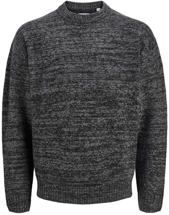JACK & JONES Male Strickpullover Einfarbig Strickpullover