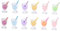 Operitacx 12pcs Simulated Juice Milk Tea Cocktail Glasses Cups Bubble Tea Cup Jewelry Making Findings Milk Tea Cup Pendants Milk Tea Keychain Ornaments Car Key Chain Kit Flask DIY Resin