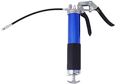 NADCFN Embout Pompe a Graisse Pistolet à Graisse Manuel 9000PSI Pistolet à Graisse Mini buse seringue Accessoires de vélo Buse de graissage(Blue)