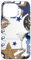White Blue Star Preppy Cheetah Summer Olive Martini Collage Case for iPhone 16 Pro