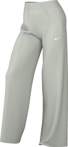 Nike Sportswear Everything Wovens Damenhose Mit Mittelhohem Bund Und Offenem Saum, Light Silver/White, FQ3588-034, 2XL