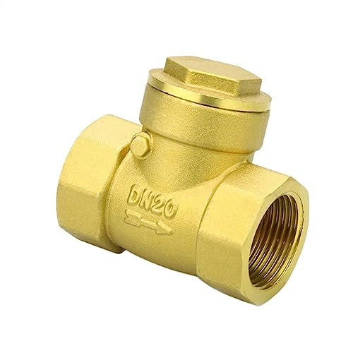 électrovanne /2 3/4 1 2 Clapet anti-retour à bouche en fil de laiton horizontal Clapet anti-retour à filetage femelle en laiton(2)