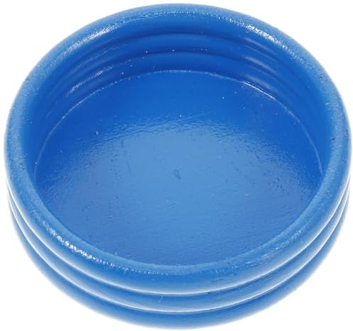 Beaupretty 64 Bleue pour Maison de Poupée, Mini Piscine Hawaïenne Décorative, Bac à Sable pour Scène Plage Miniature, Accessoires de Fête Estivale et Décor Zen