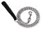 Strong Dog Lead Chain 1.2m Chew Proof Metal Dog Leash 4ft Heavy Duty No Bite Lead for Puppies Small Medium Large Dogs - M: 0.3cm/0.12Inch Width) Black