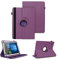 NAUC Schutzhülle kompatibel für TrekStor Surftab Breeze 10.1 Quad 3G Tablet Hülle Tasche Schutzcase Cover 360° Drehbar Case, Farben:Lila