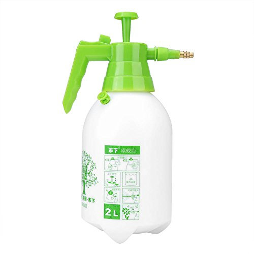 Pulverizador de presión de la Bomba Manual, 2L / 0.52 galones Pulverizador de Agua presurizada Manual Empuñadura ergonómica para la Planta de césped de jardín Riego, fertilización y Limpieza