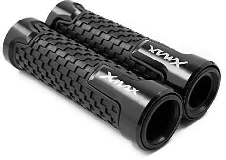 Paire de poignées de Rechange de Guidon pour Motocross Motard 7/8 22 mm Anti-dérapantes pour Ya&maha xmax300 X-Max 300 Xmax 125 250 400 Xmax125