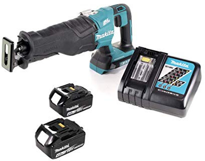 Makita DJR 360 RM Scie sabre sans balais 36 V 2 x 18 V + 2 x batterie 4 Ah + chargeur