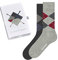 Burlington Herren Socken Basic Gift Box M So Baumwolle gemustert 2 Paar, Grau Grey Mix 0070, 40-46