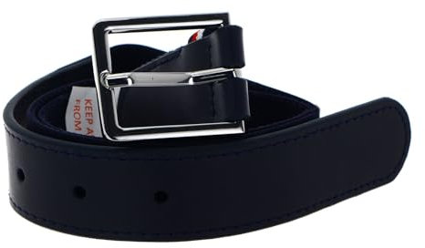 Tommy Hilfiger Elasticated Leather Belt W70 Space Blue